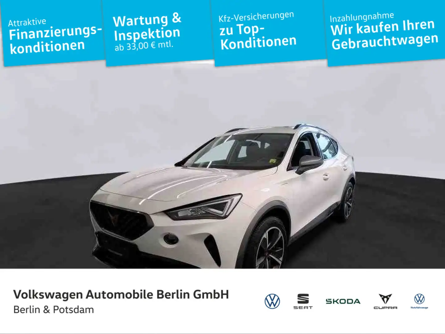 CUPRA Formentor 1.4 e-HYBRID LED PDC SHZG APP Weiß - 1