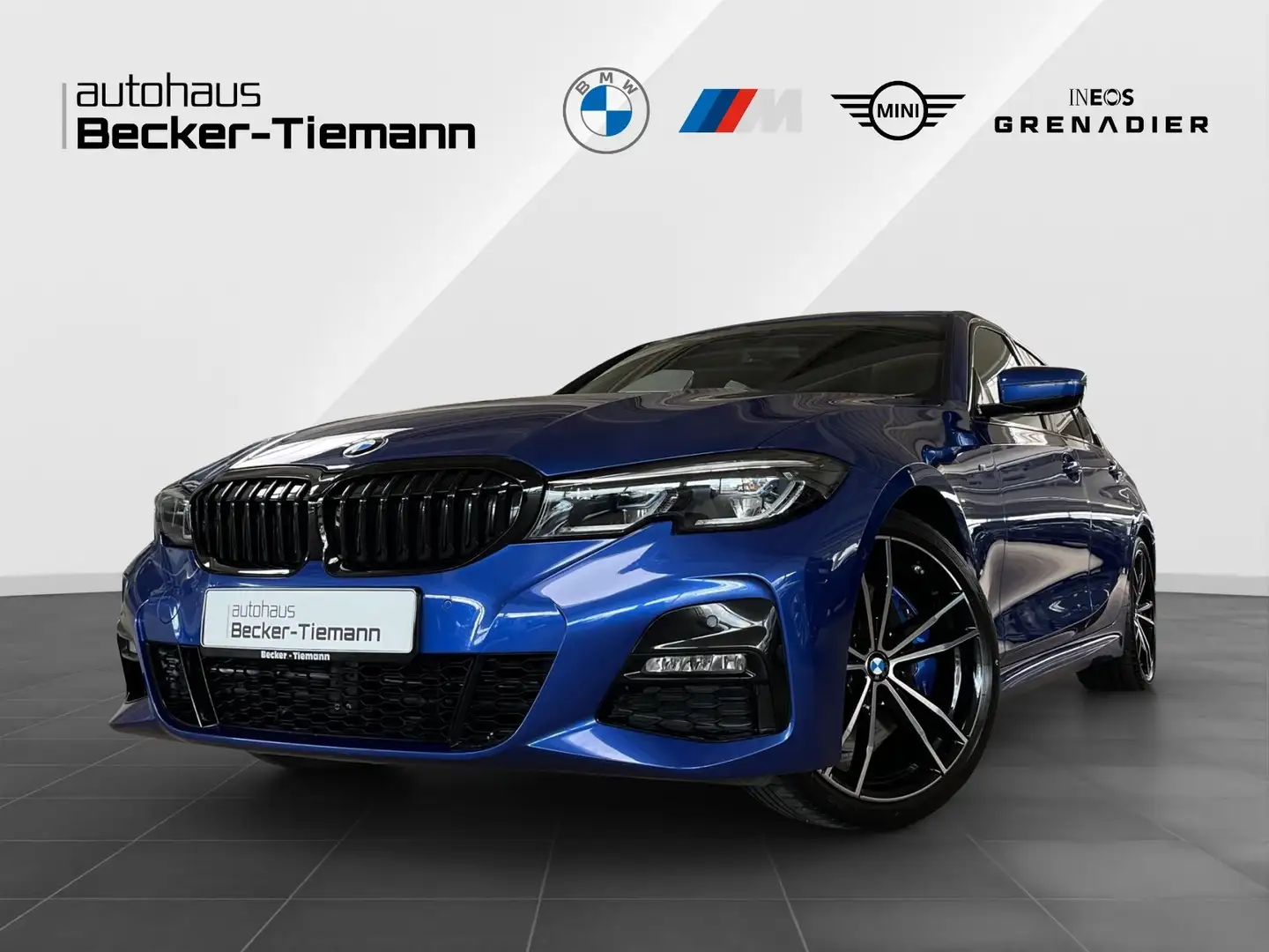 BMW 330 i Limousine M Sport LCPro/Schiebed./Laser/HIFI/19' Blau - 1