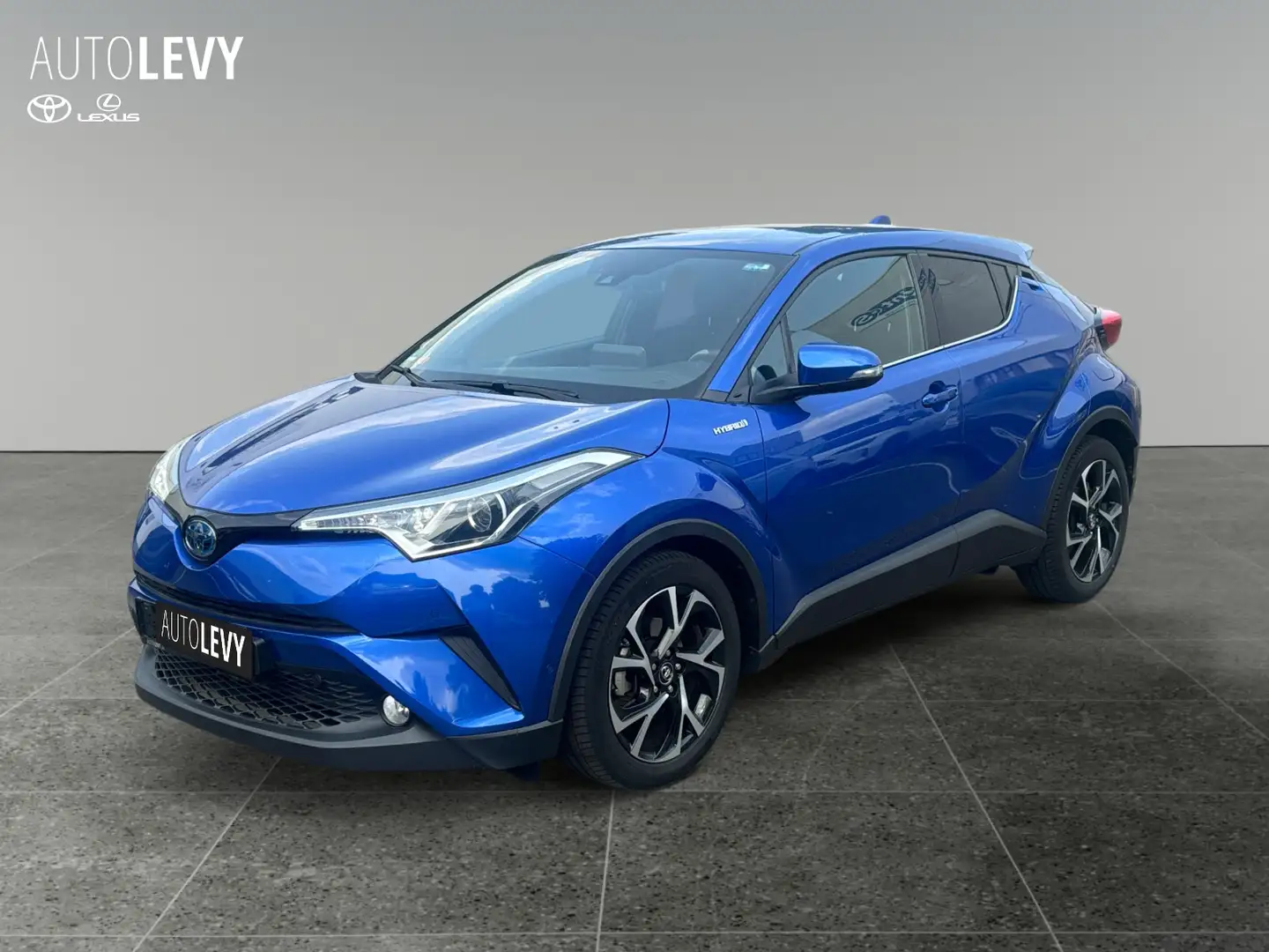 Toyota C-HR 1.8 Club FLA ParkAss. SpurH LM KeyLess PDC Modrá - 2