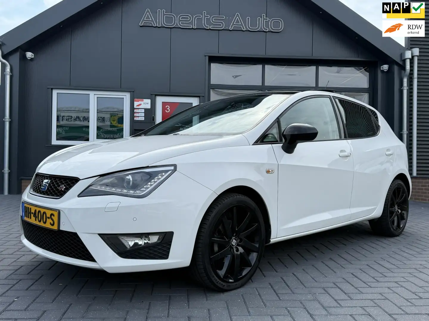SEAT Ibiza SC 1.0 EcoTSI FR Connect | PANO | LED XENON | NAP Weiß - 1