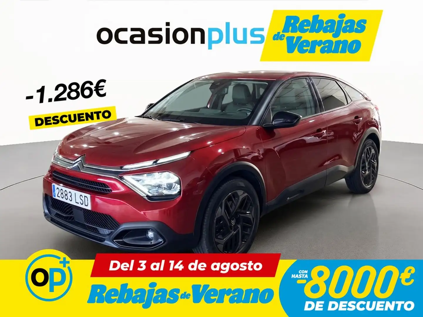 Citroen C4 1.2 PureTech Feel Pack S&S 130 Rojo - 1