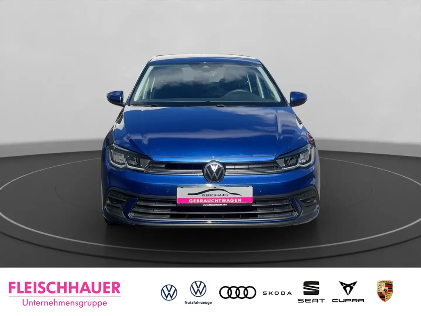 Volkswagen Polo VI 1.0 Sitzheizung Klima LED-Scheinwerfer Blau - 2
