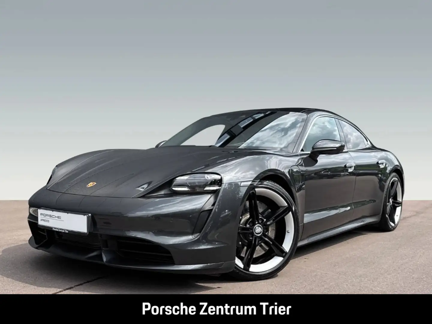 Porsche Taycan Turbo BOSE Panoramadach InnoDrive LED Gris - 1