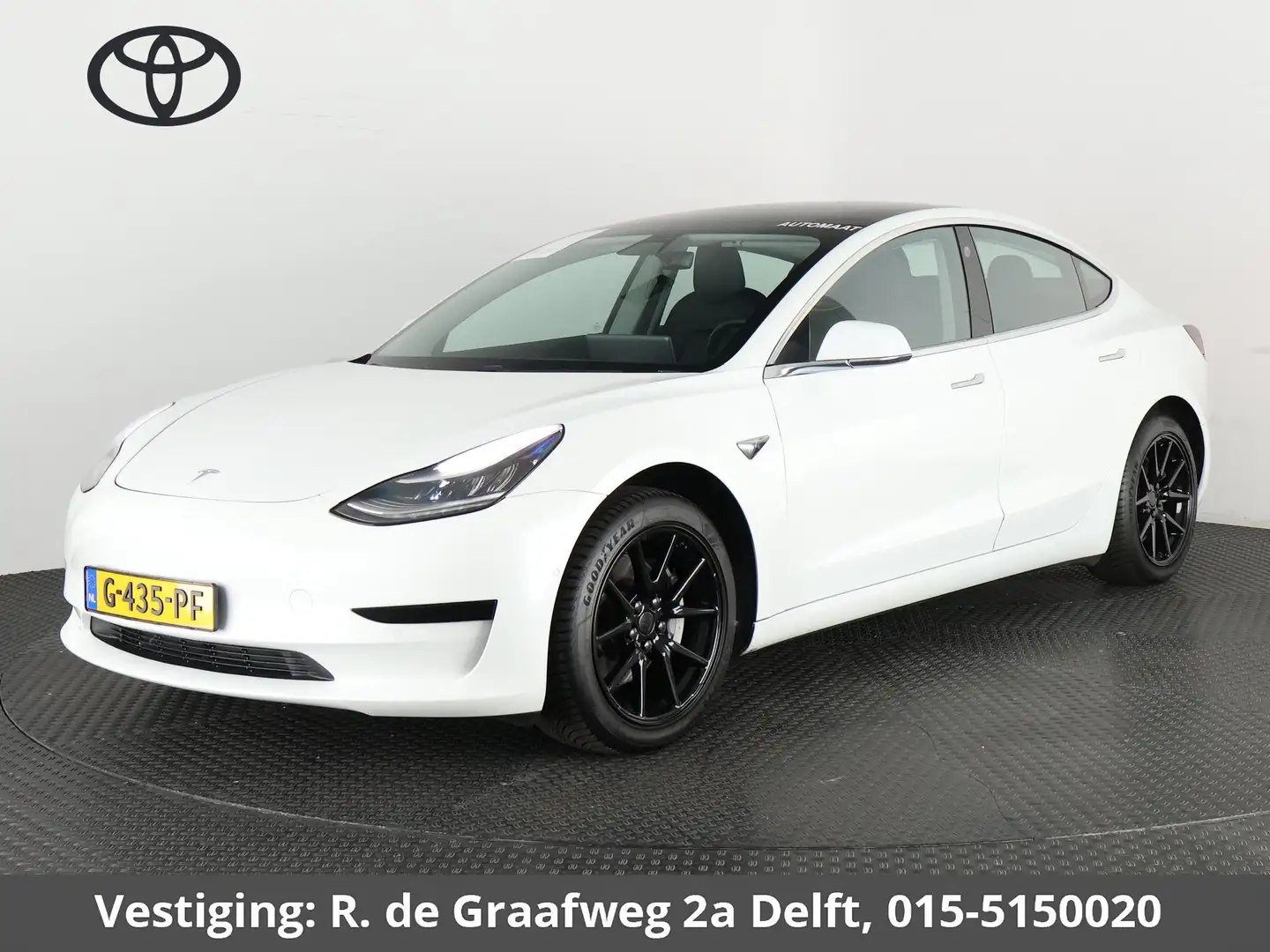 Tesla Model 3 Standard RWD Plus 60 kWh | ACCU 85% | 1e eigenaar Wit - 1
