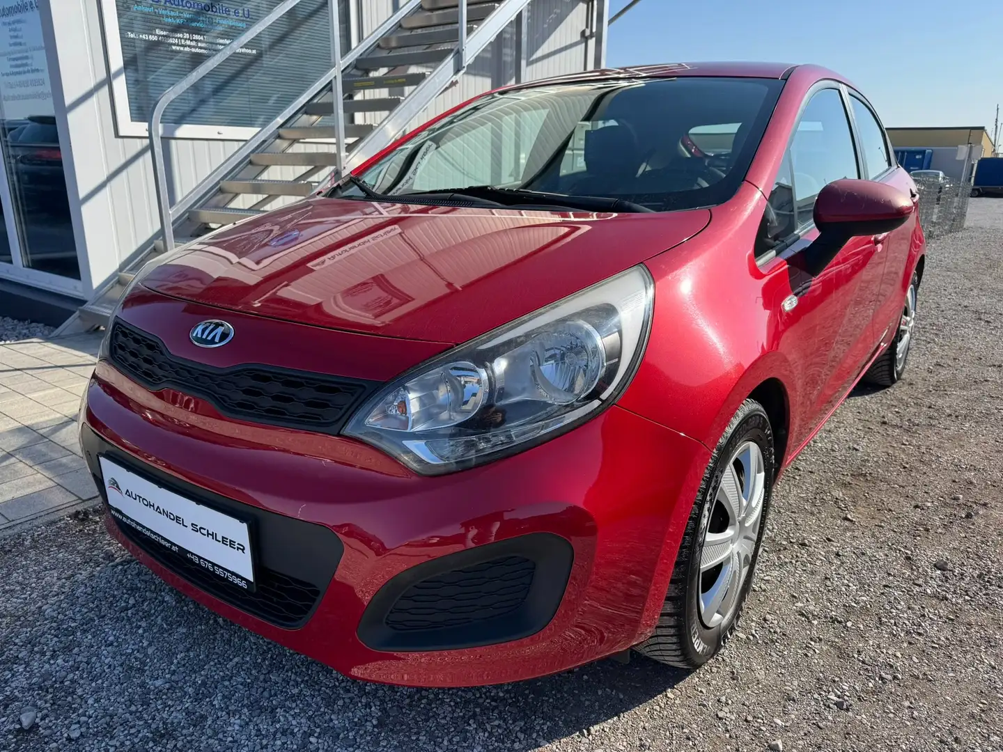 Kia Rio 1,2 MPI Titan_Klima_Service und Kupplung NEU Rot - 1