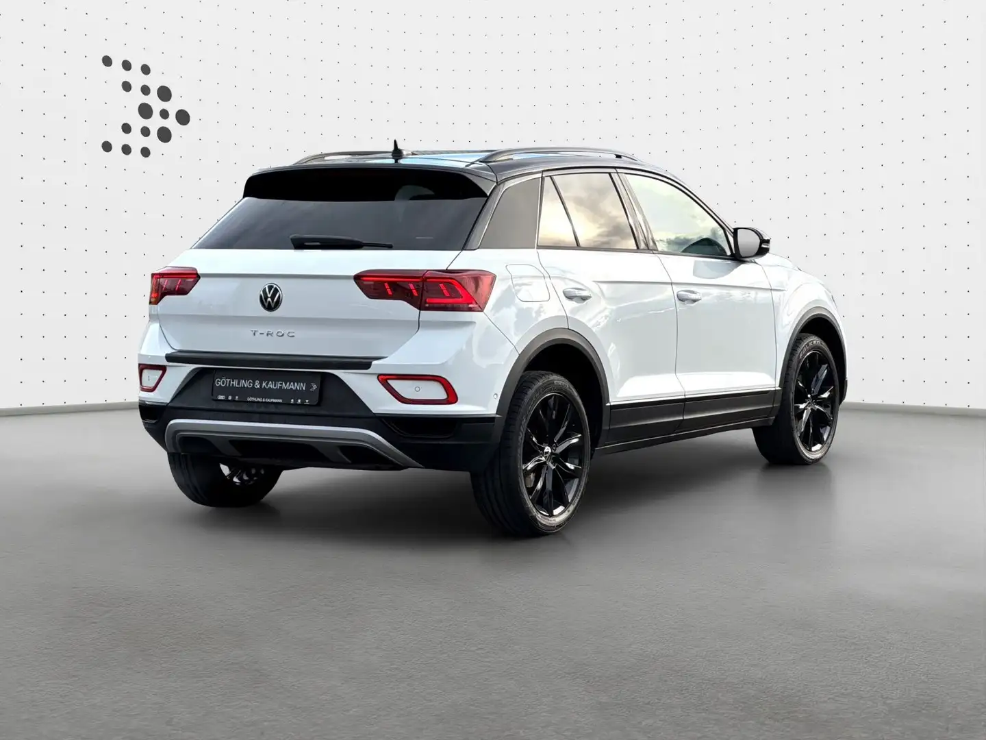 Volkswagen T-Roc Style 1.5 TSI DSG*NAVI*BlackStyle*AHK*KAM* Weiß - 2