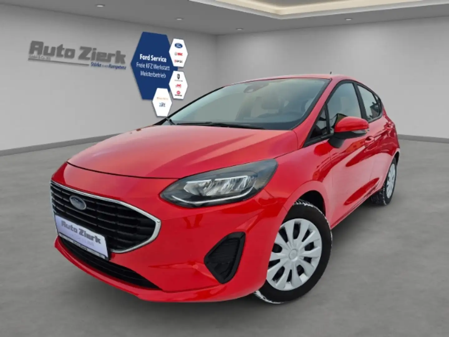 Ford Fiesta Cool & Connect 1.0 Ecoboost NAVI 1HAND! Rot - 1