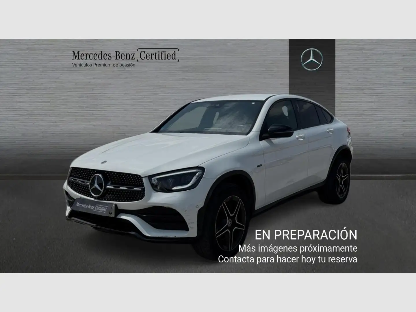 Mercedes-Benz GLC 300 Coupé de 4MATIC Blanco - 1