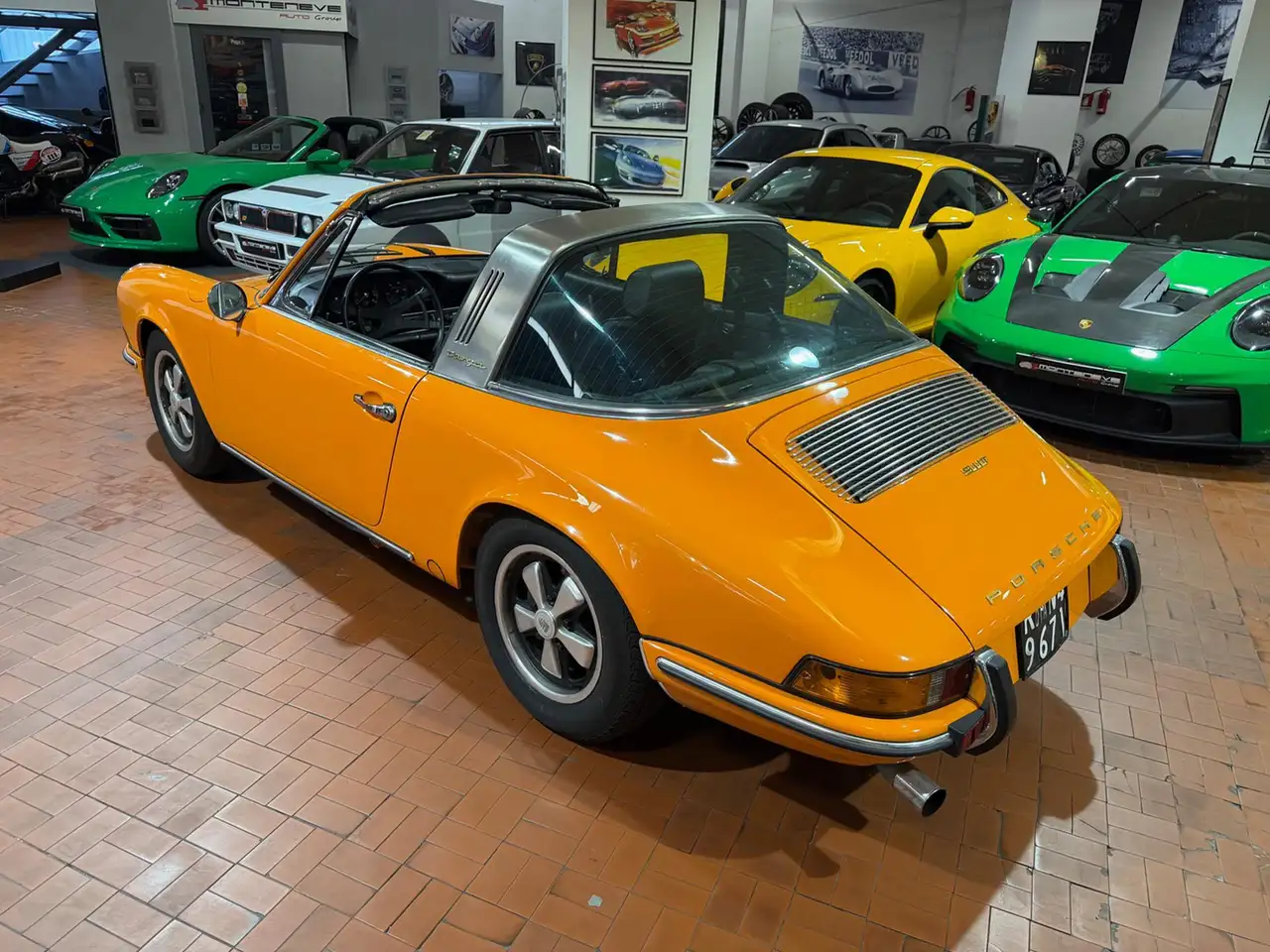 Porsche 911 2.2 T Targa - Italiana-Targa nera Roma, foto 4