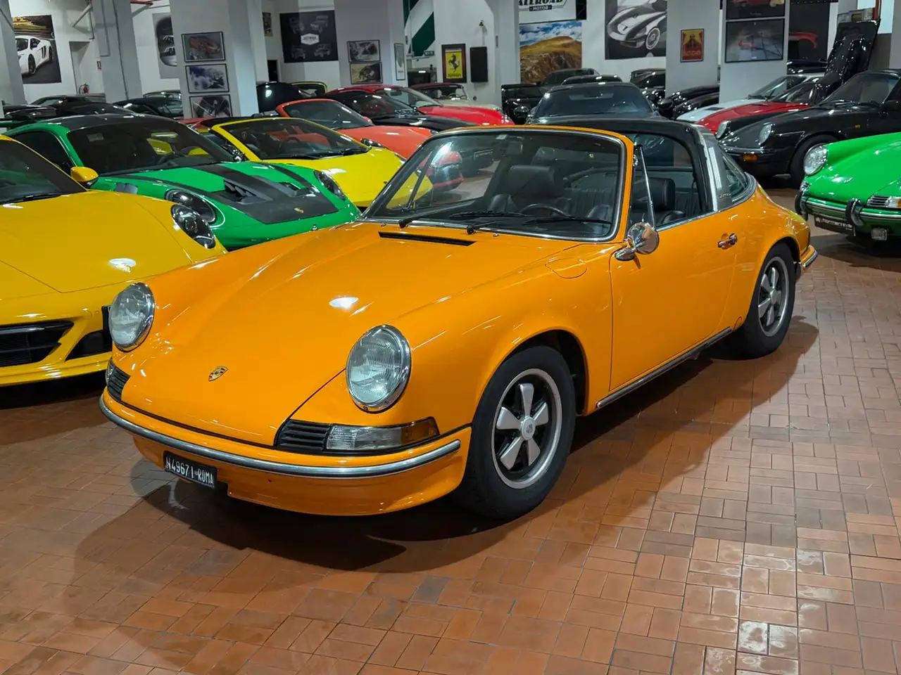 Porsche 911 2.2 T Targa - Italiana-Targa nera Roma, foto 3