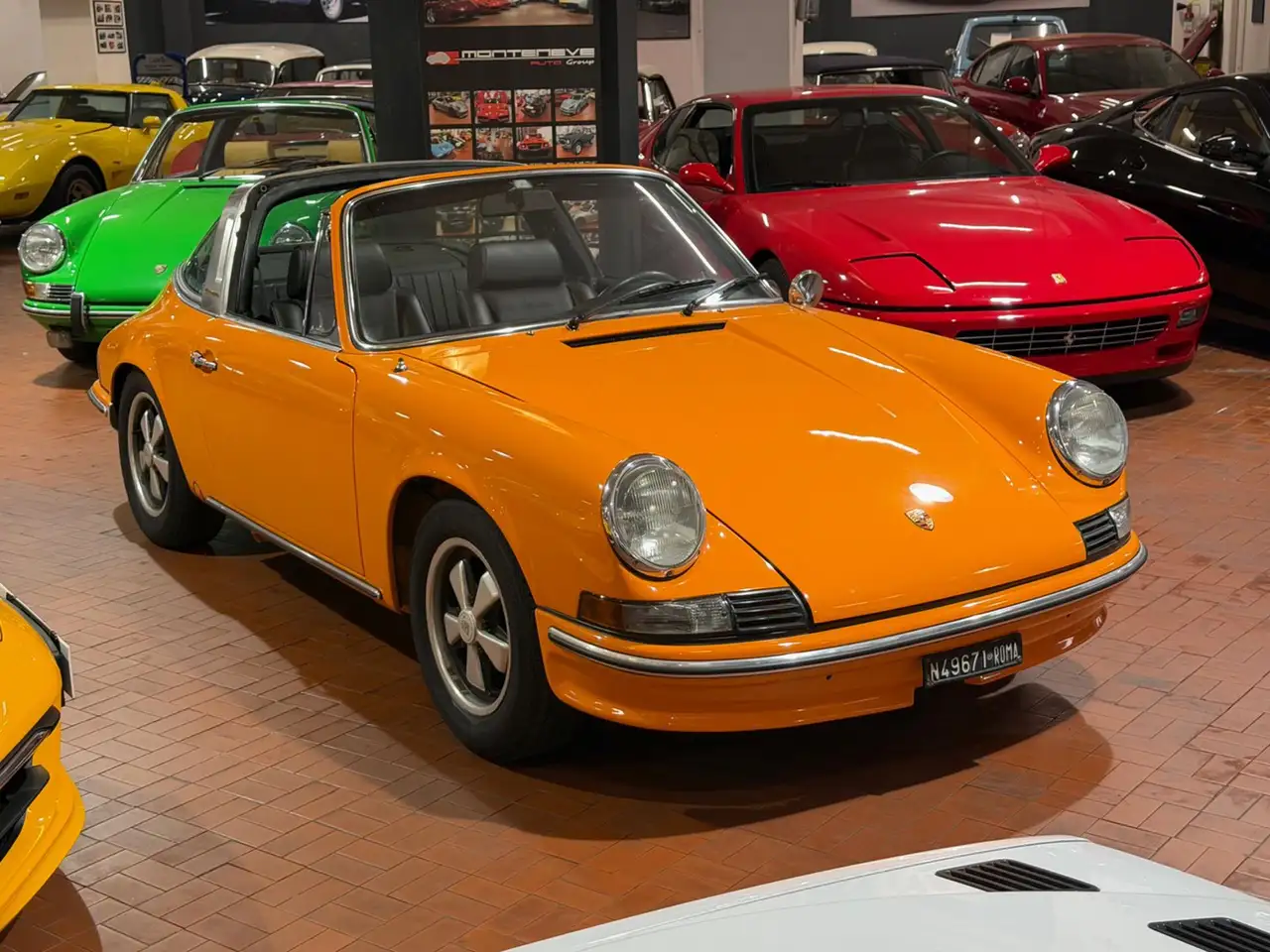 Porsche 911 2.2 T Targa - Italiana-Targa nera Roma, foto 1