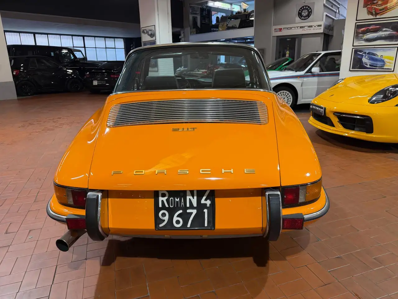 Porsche 911 2.2 T Targa - Italiana-Targa nera Roma, foto 5