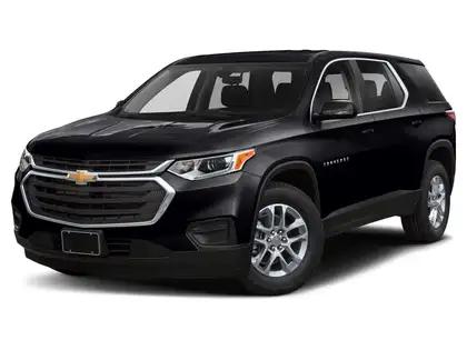 Black 2021 Chevrolet Traverse SUV / Crossover Front-Wheel Drive 9-Speed Automatic