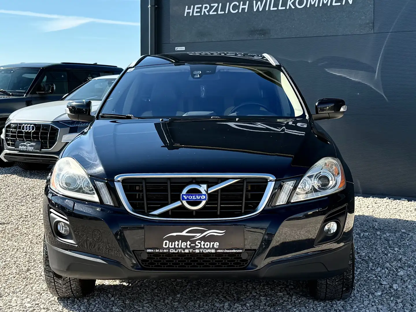 Volvo XC60 Summum AWD*Leder*2.Besitz*Tempomat*Export-Bastler* Schwarz - 2