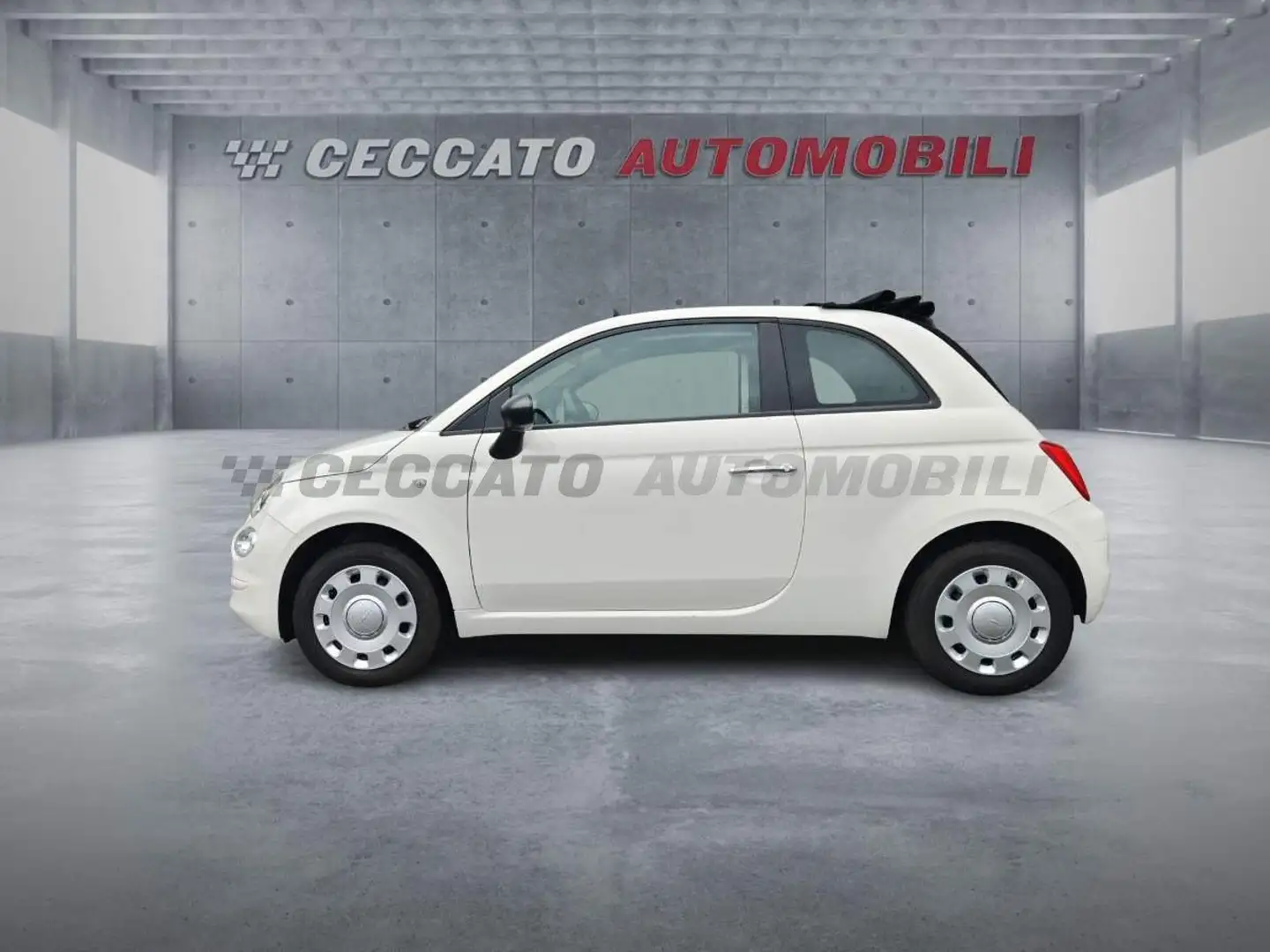 Fiat 500C 500C 1.0 hybrid 70cv Weiß - 2