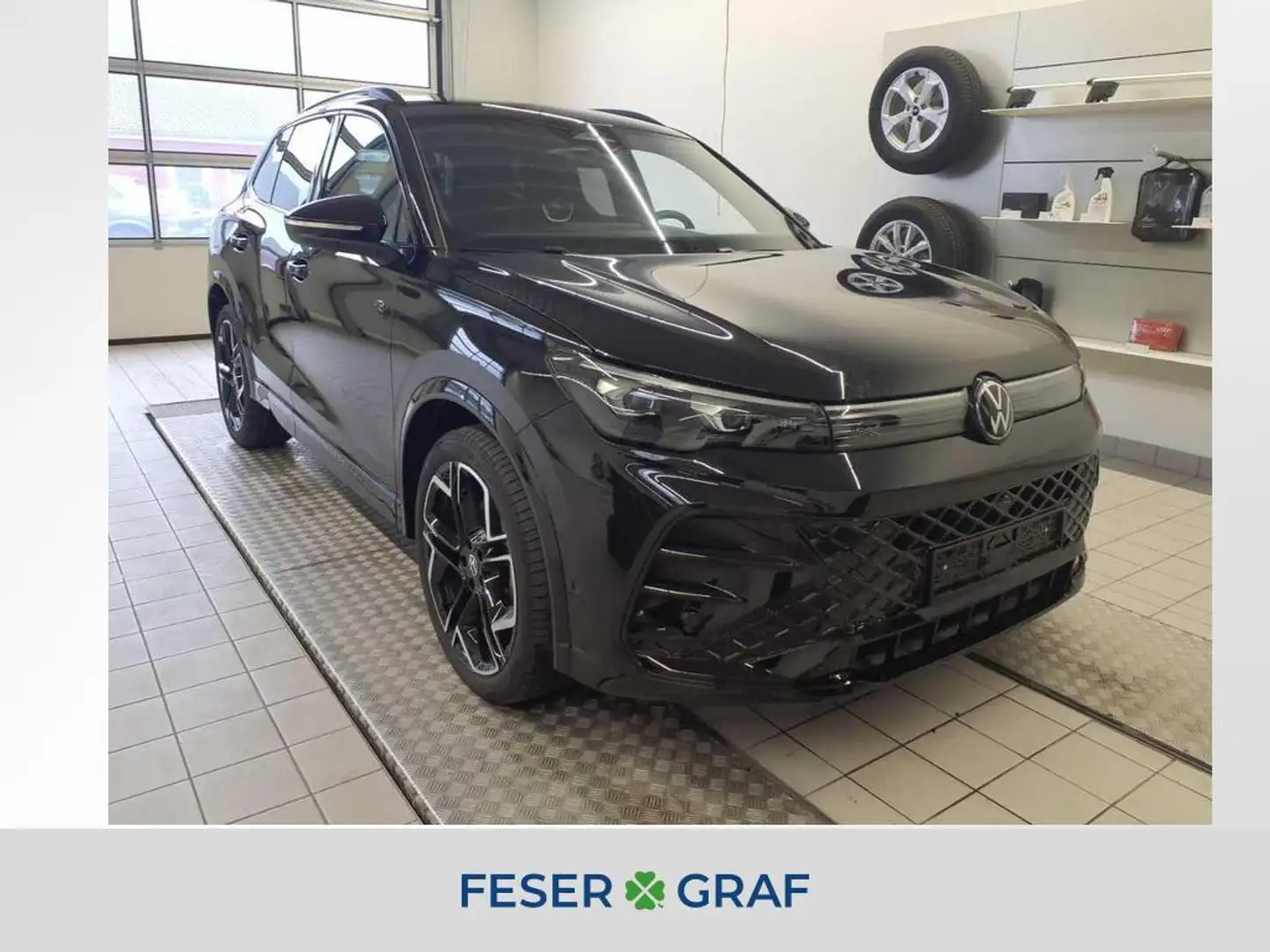 Volkswagen Tiguan R-Line 2.0 TDI DSG 150PS Schwarz - 1