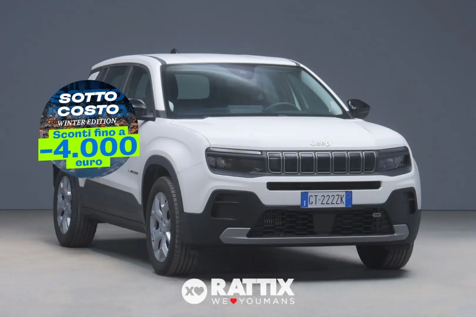 Jeep Avenger 1.2 Turbo 100CV Altitude Blanc - 1