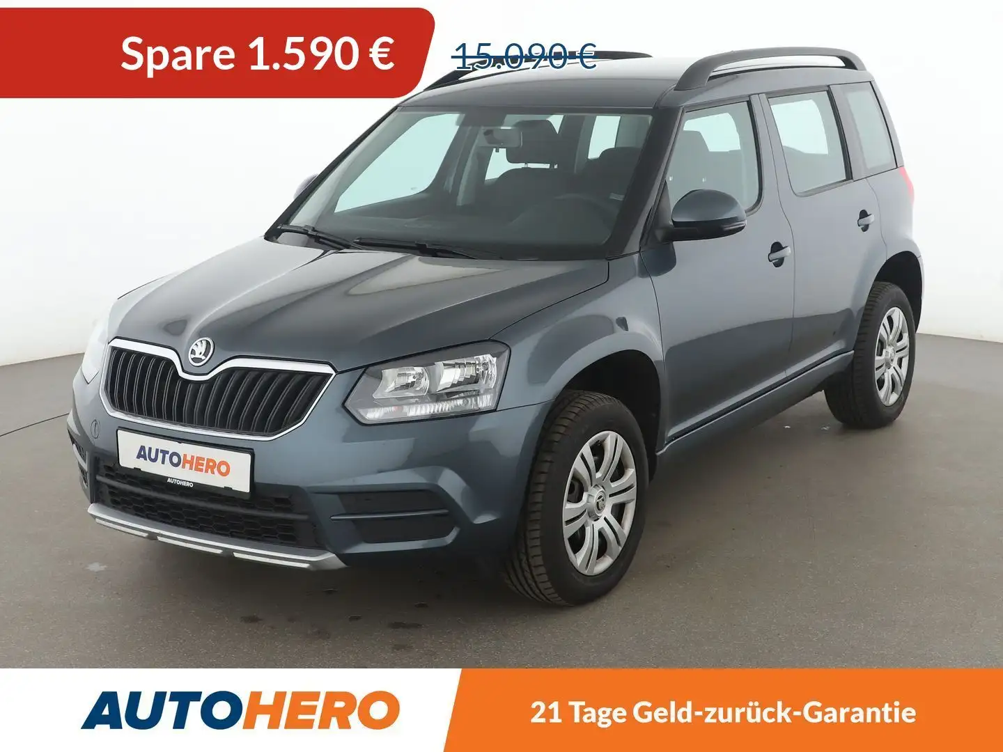 Skoda Yeti 1.2 TSI Cool Edition Aut.*PDC*SHZ*KLIMA*GARANTIE* Grau - 1