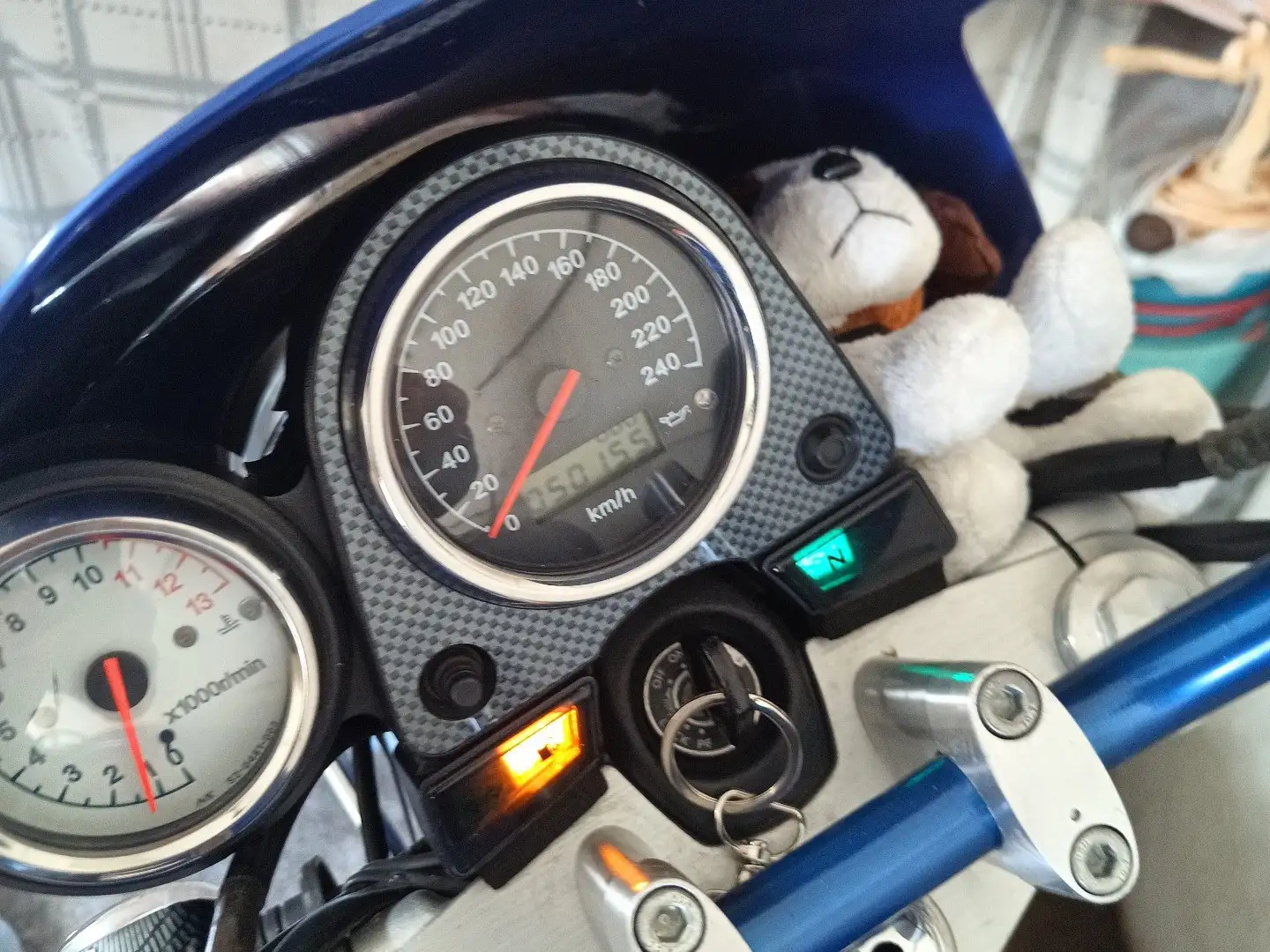 Suzuki SV 650 naked Azul - 1