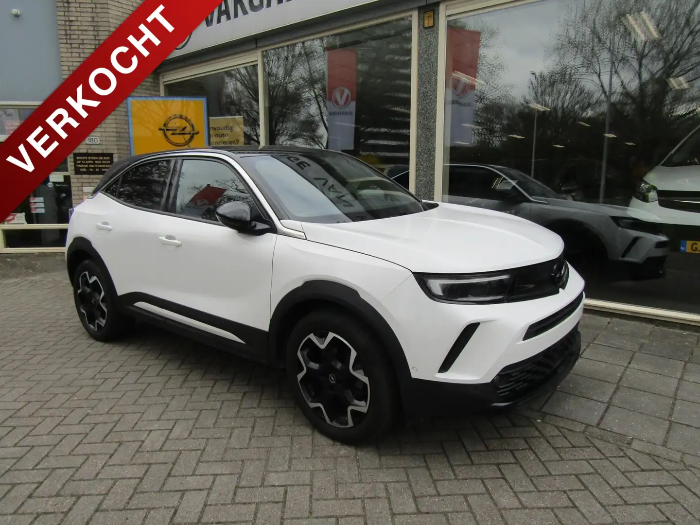 Opel Mokka 1.2 136pk CAMERA ACHTER L.M. VELG. APPLE Blanc - 1