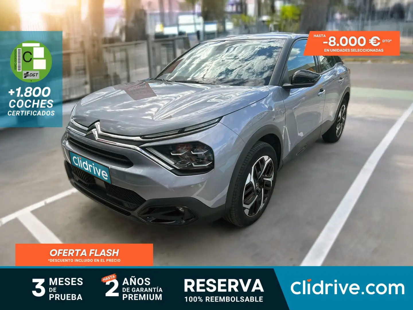 Citroen C4 1.5 BlueHDI S&S Feel Pack 110 Gris - 1