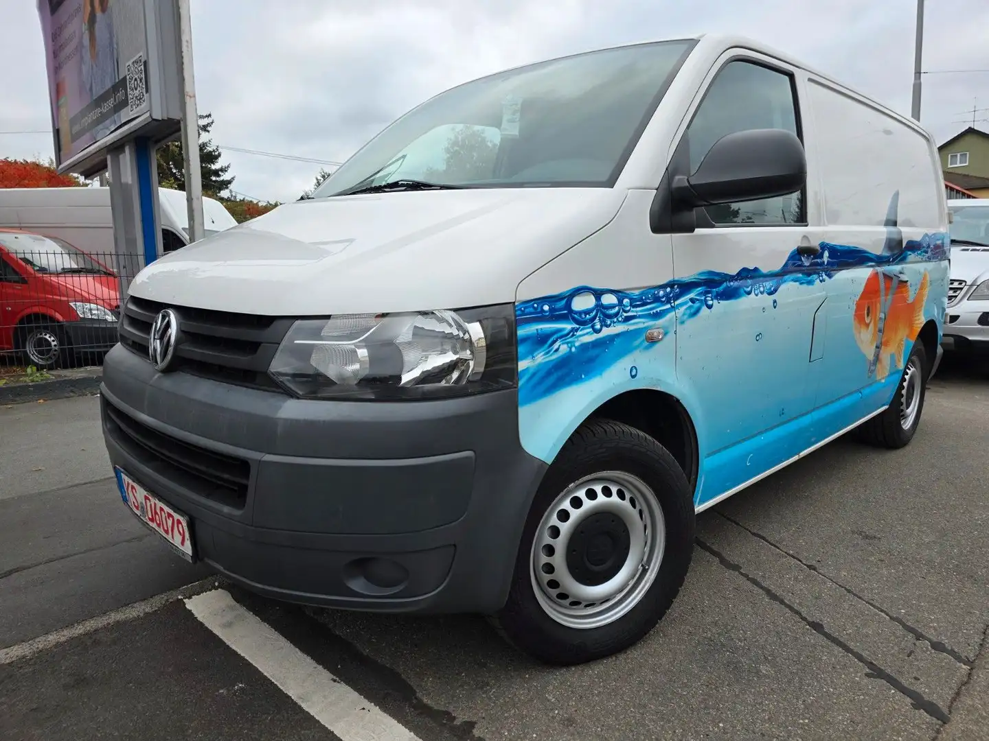 Volkswagen T5 Transporter2.0 TDI  Kasten-Kombi Kasten Weiß - 1
