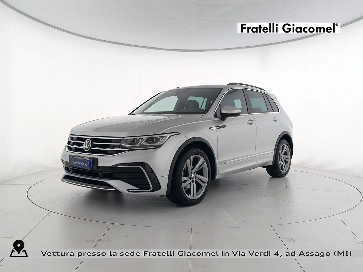 Volkswagen Tiguan 2.0 tdi r-line 150cv dsg Argento - 1