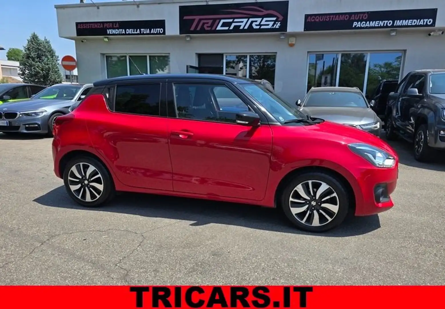 Suzuki Swift 1.0 GPL NEOPATENTATI PERMUTE Rosso - 1