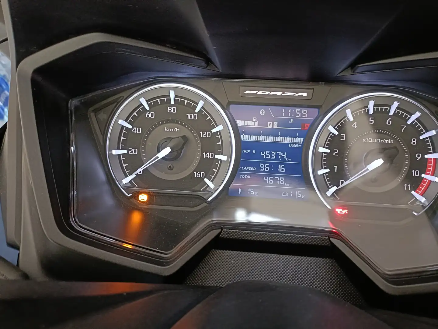 Honda Forza 350 De Luxe Albastru - 1