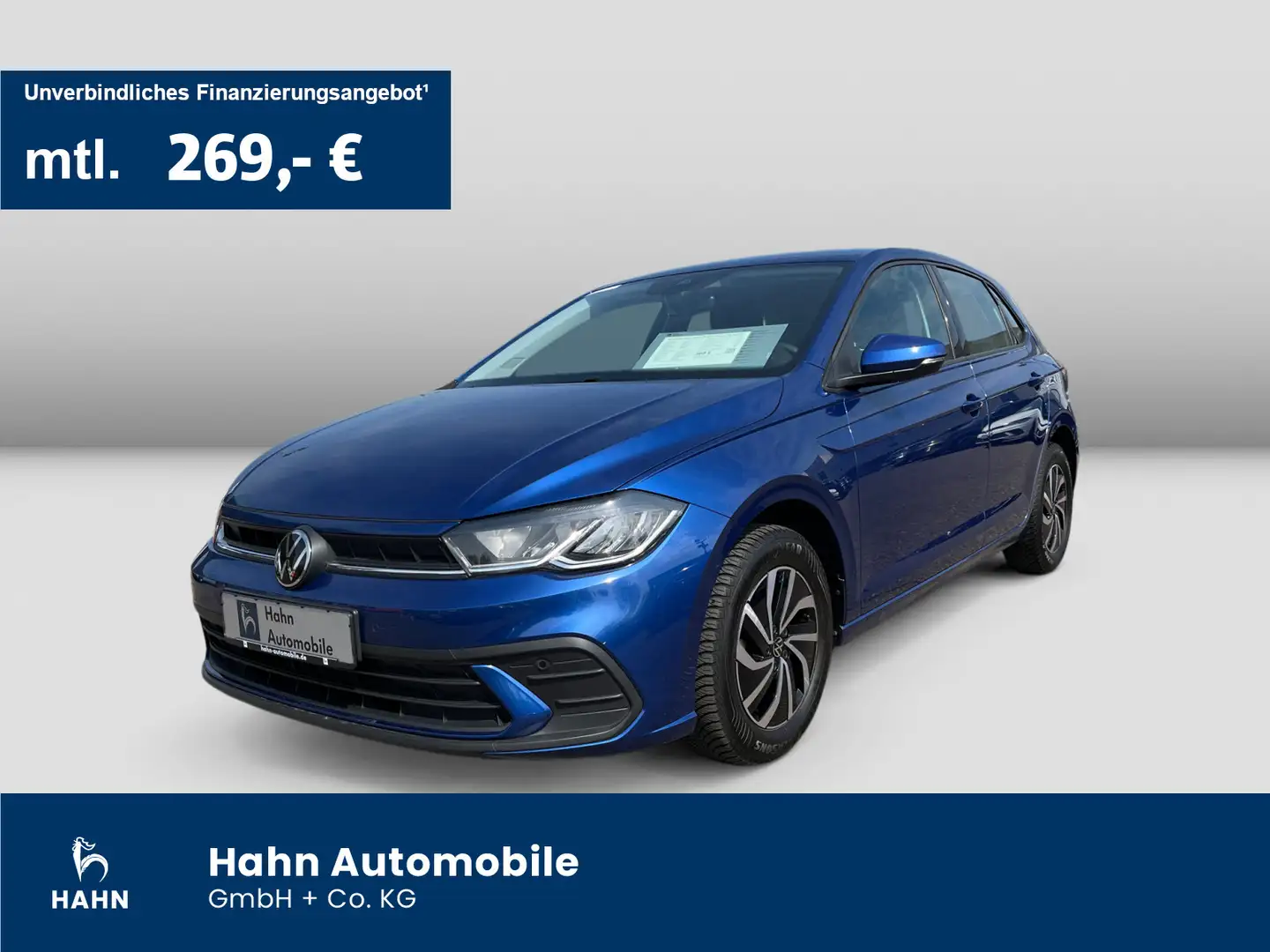 Volkswagen Polo 1.0TSI Life ACC Climatr. LED AppConnect PDC Blau - 1