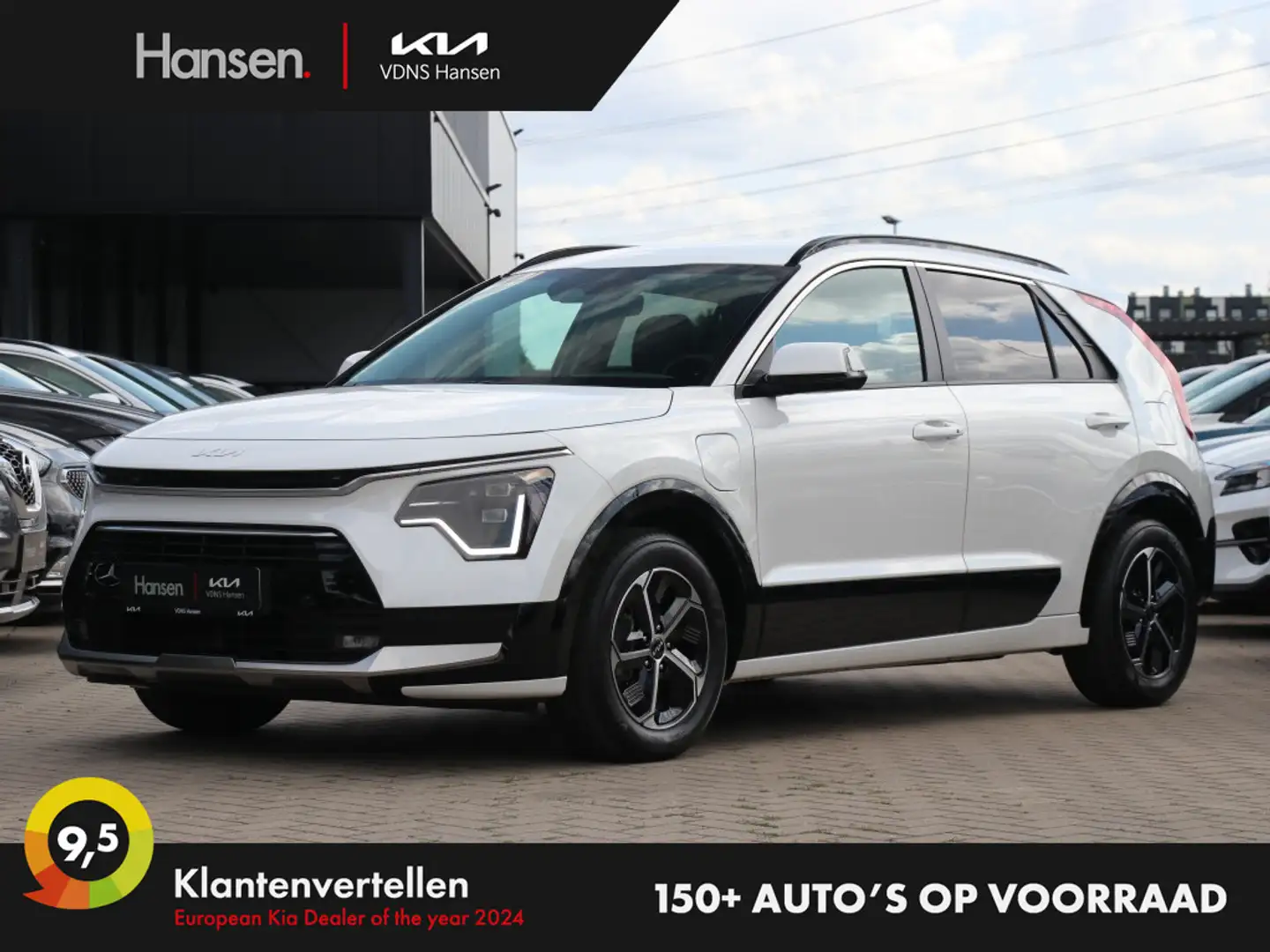 Kia Niro 1.6 GDi PHEV DynamicPlusLine I Navi I Elek. stoelv Blanco - 1