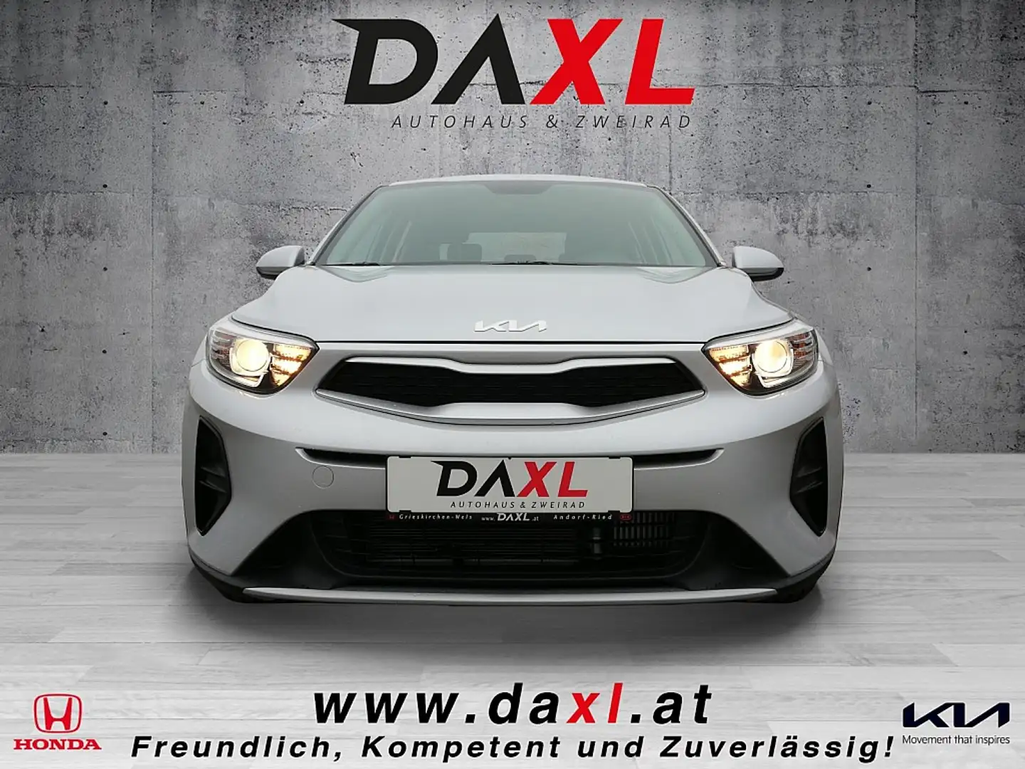 Kia Stonic 1,0 TGDI GPF ISG Titan *VFW* € 229,75 monatlich Silber - 2