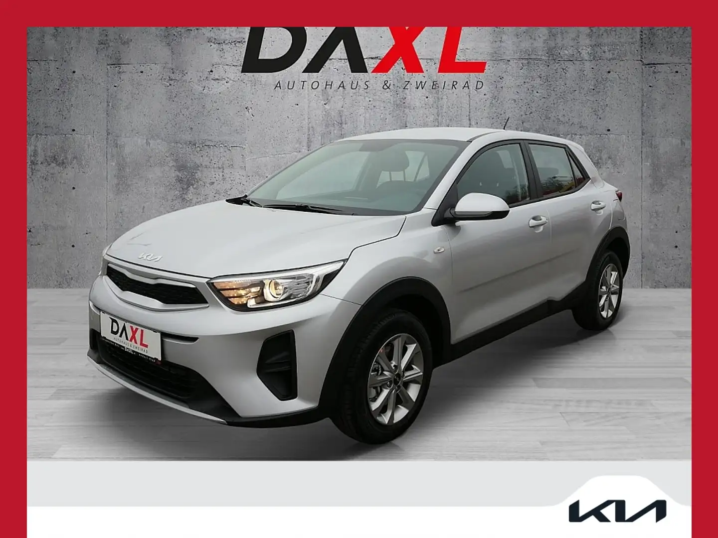 Kia Stonic 1,0 TGDI GPF ISG Titan *VFW* € 229,75 monatlich Silber - 1