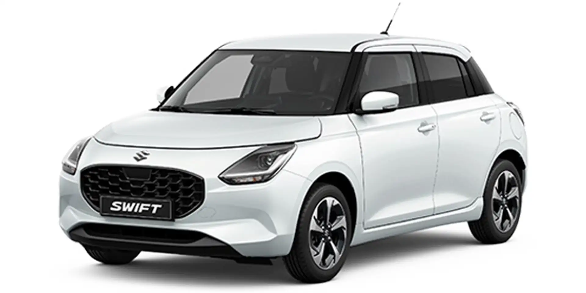 Suzuki Swift 1.2 Style Smart Hybrid Nu Met €2.300 klantvoordeel Wit - 1