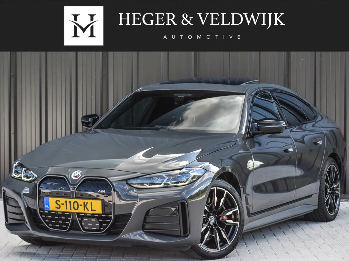 BMW i4 M50 High Executive 84 kWh | M-SPORT | SCHUIF -\- K Grey - 1