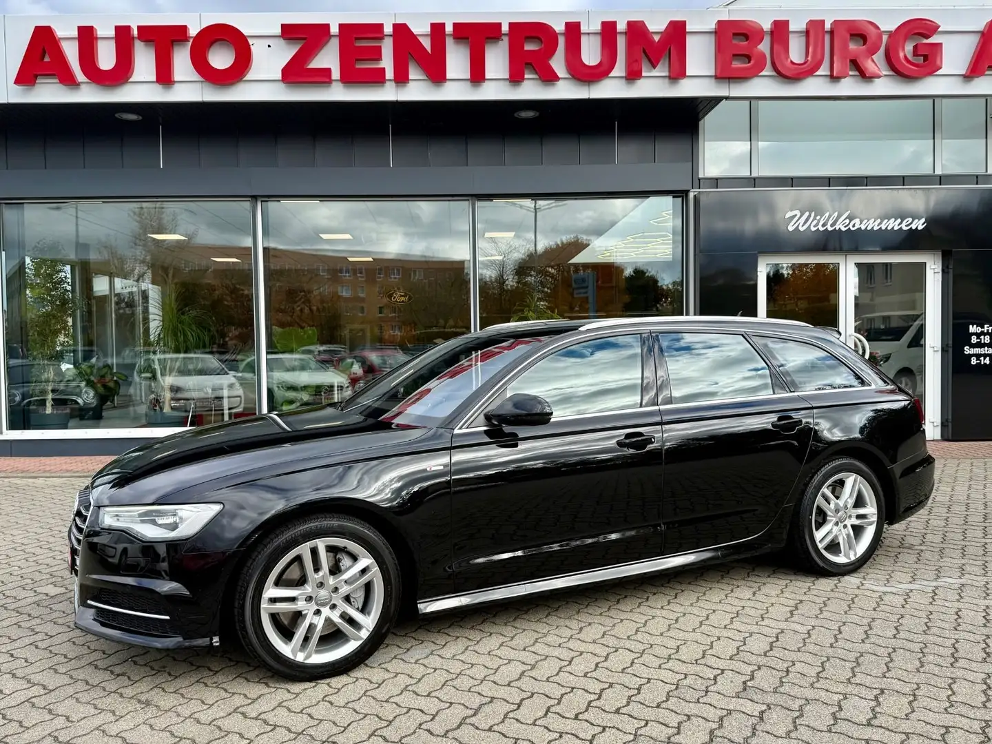 Audi A6 Avant 2.0 TFSI S-Line Aut. Luftfederung AHK Schwarz - 1