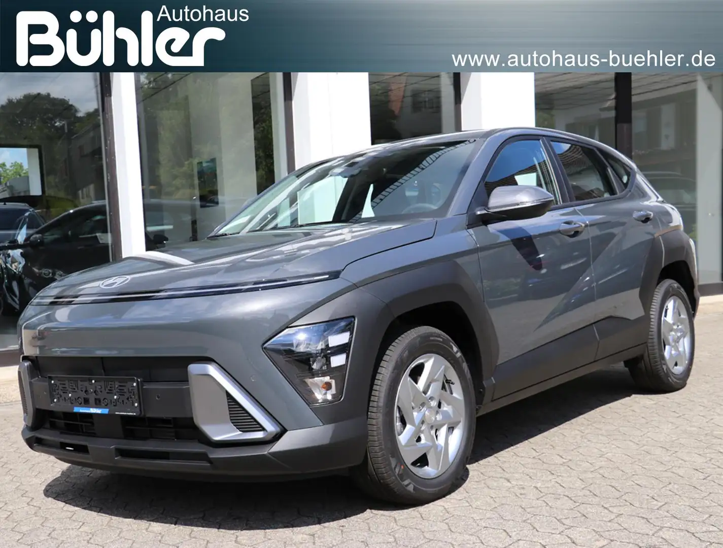Hyundai KONA Select 1.6 T-GDI DCT-Automatik Navigation, LED-... Grau - 1