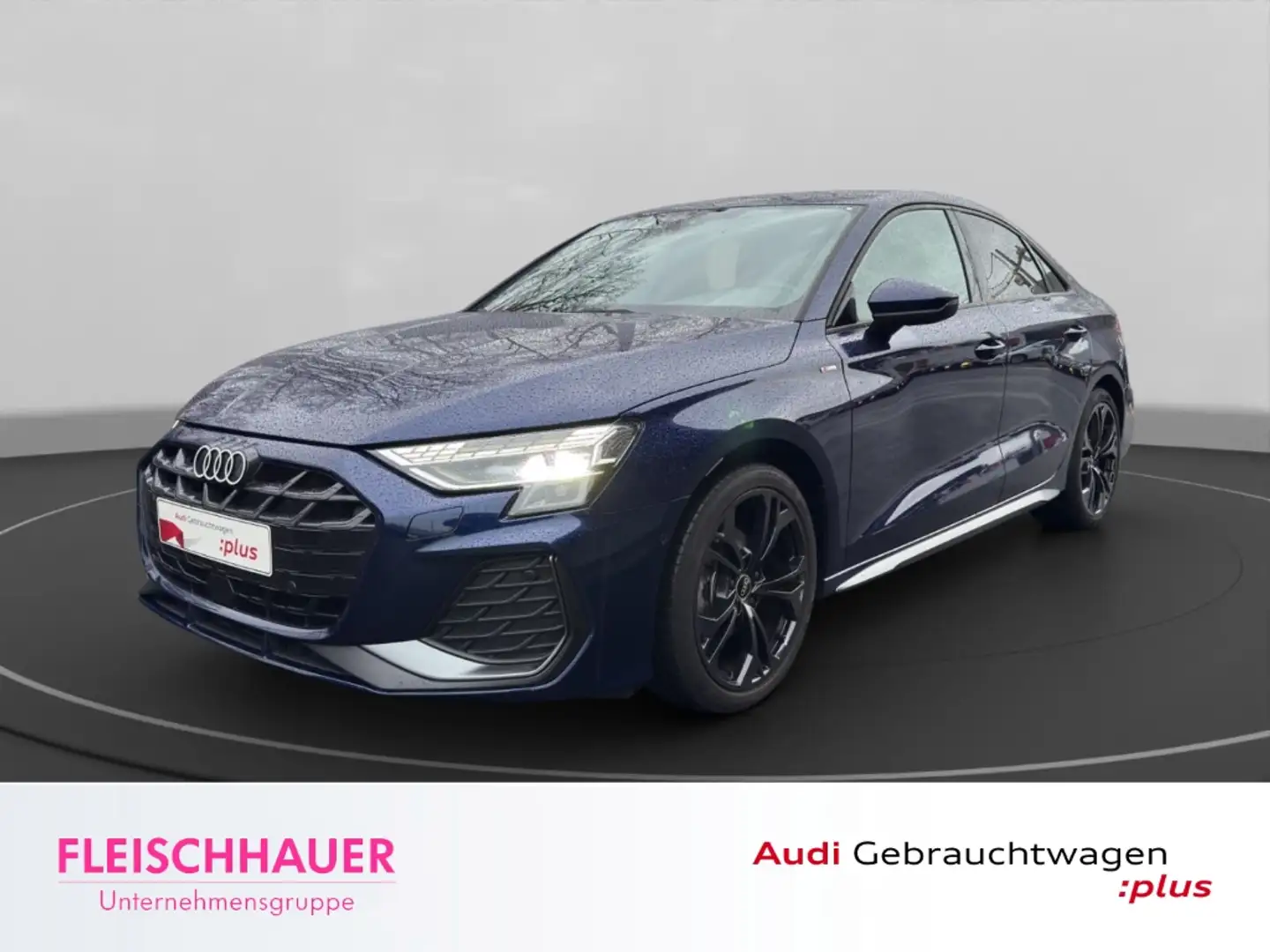 Audi A3 30 TFSI S line Navi+LED+AHK+ Raute+APP+Kamera+Carb Blau - 1