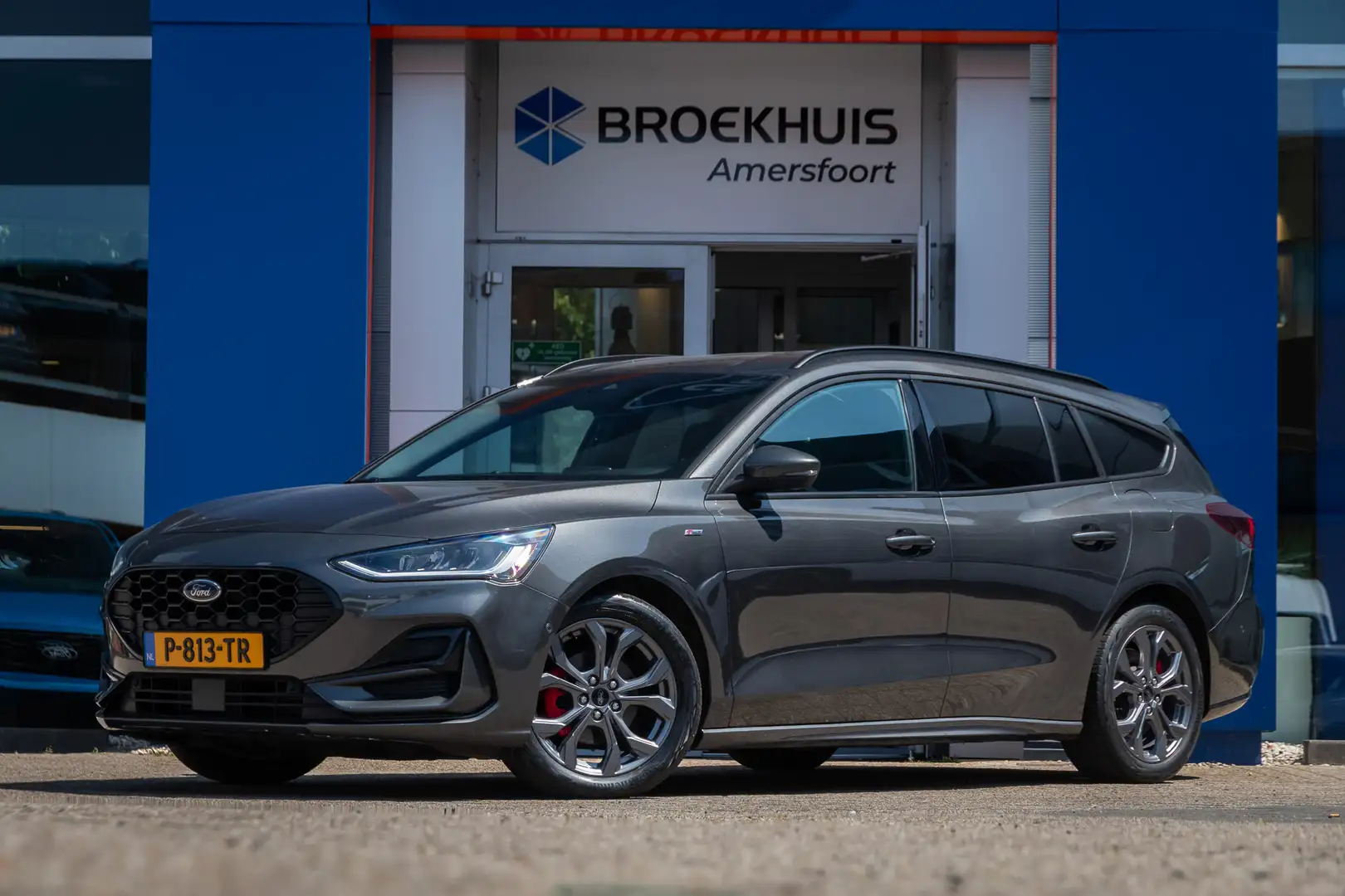 Ford Focus Wagon 1.0 EcoBoost Hybrid ST Line Style | Winterpa Gris - 1
