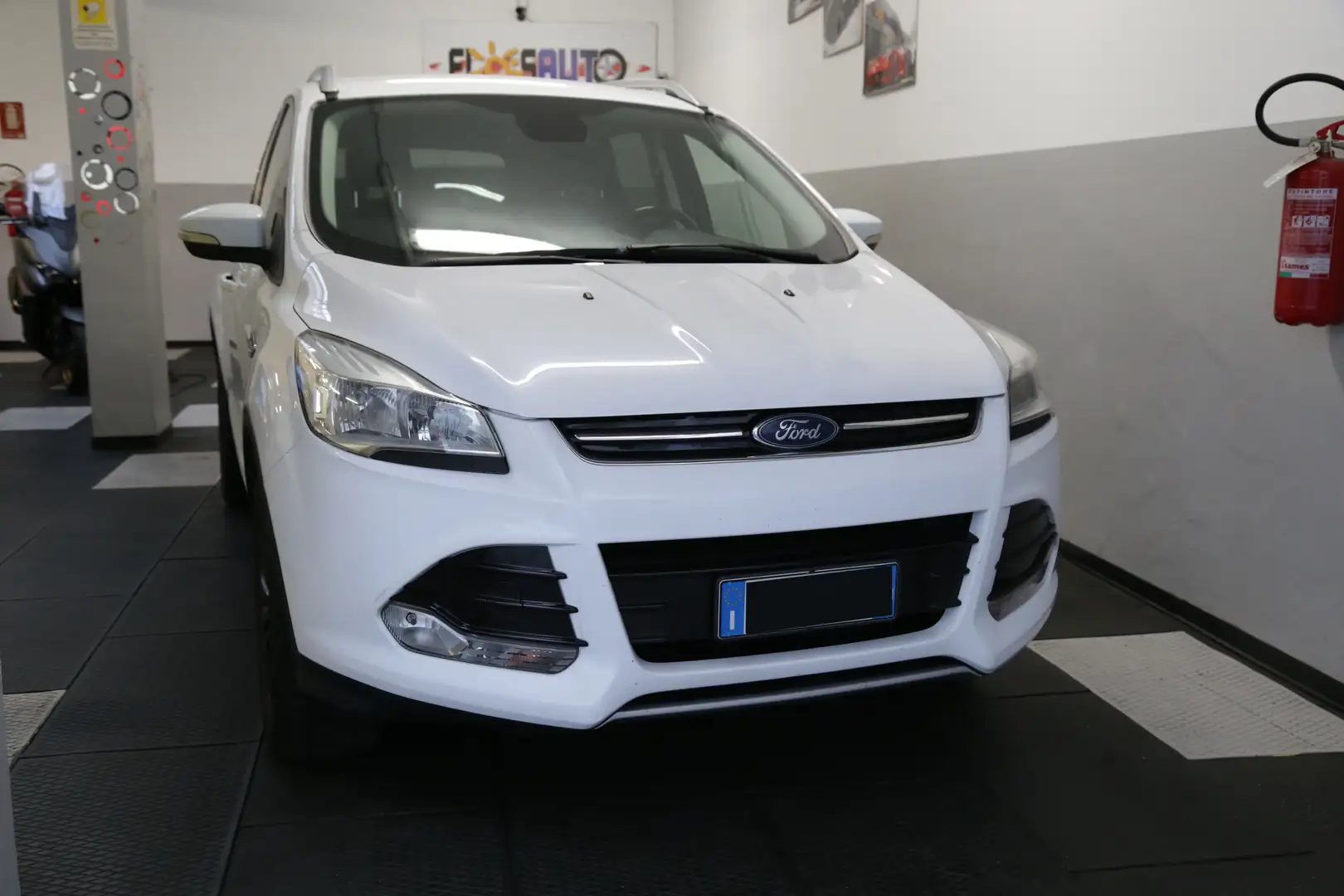 Ford Kuga Kuga II 2013 2.0 tdci Titanium 4wd s Blanc - 1