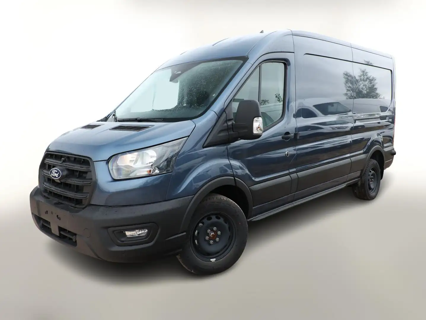 Ford Transit Trend 350 L3H2 LadeP SHZ AHKVorb Kam 3-S 96 kW ... Blau - 1