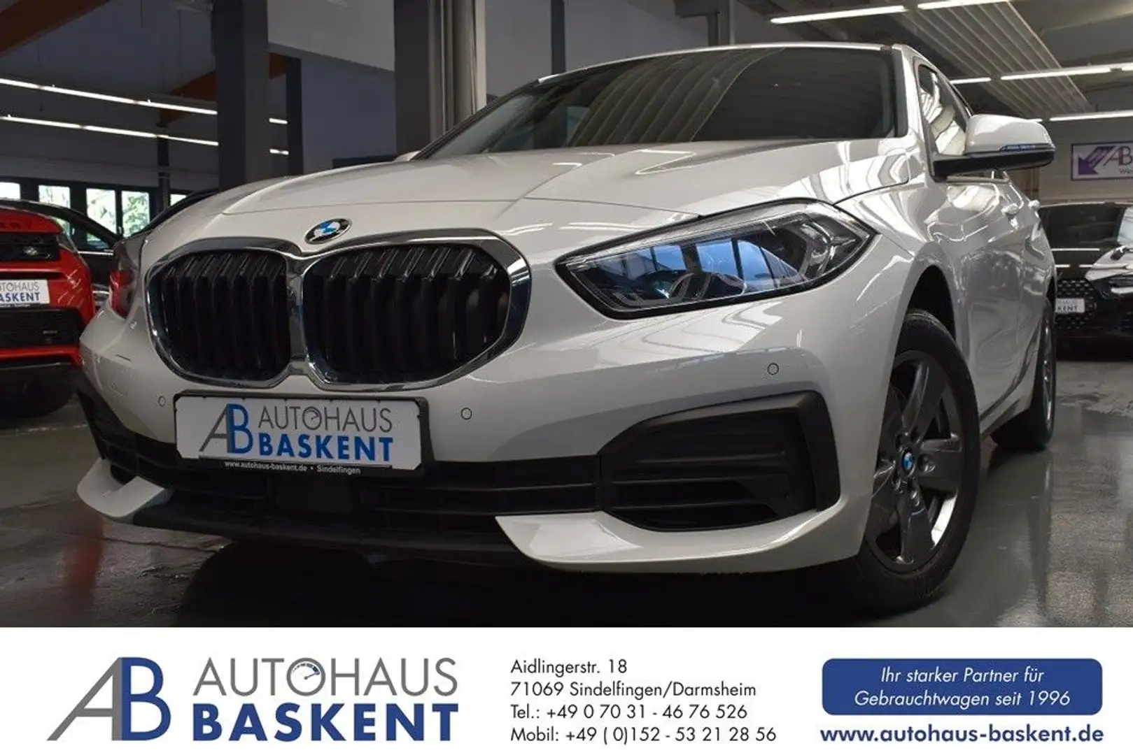 BMW 116 i Advantage*LED*LIVE COCKPIT*NAVI*SHZ*PDC* Weiß - 1