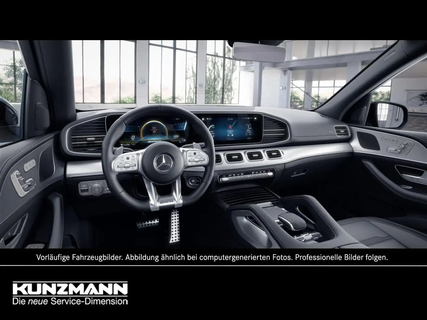 Mercedes-Benz GLE 53 AMG 4M+ Night Distronic MBUX Navi Panorama Blanc - 2