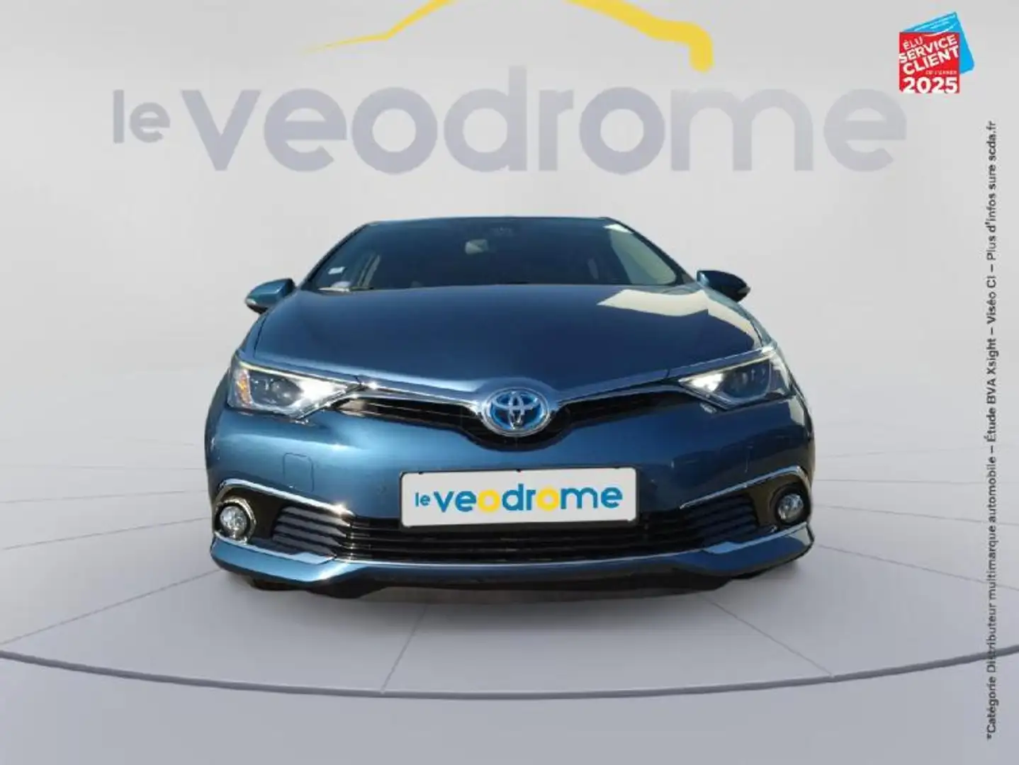 Toyota Auris HSD 136h Executive Sieges chauf Camera Bleu - 2