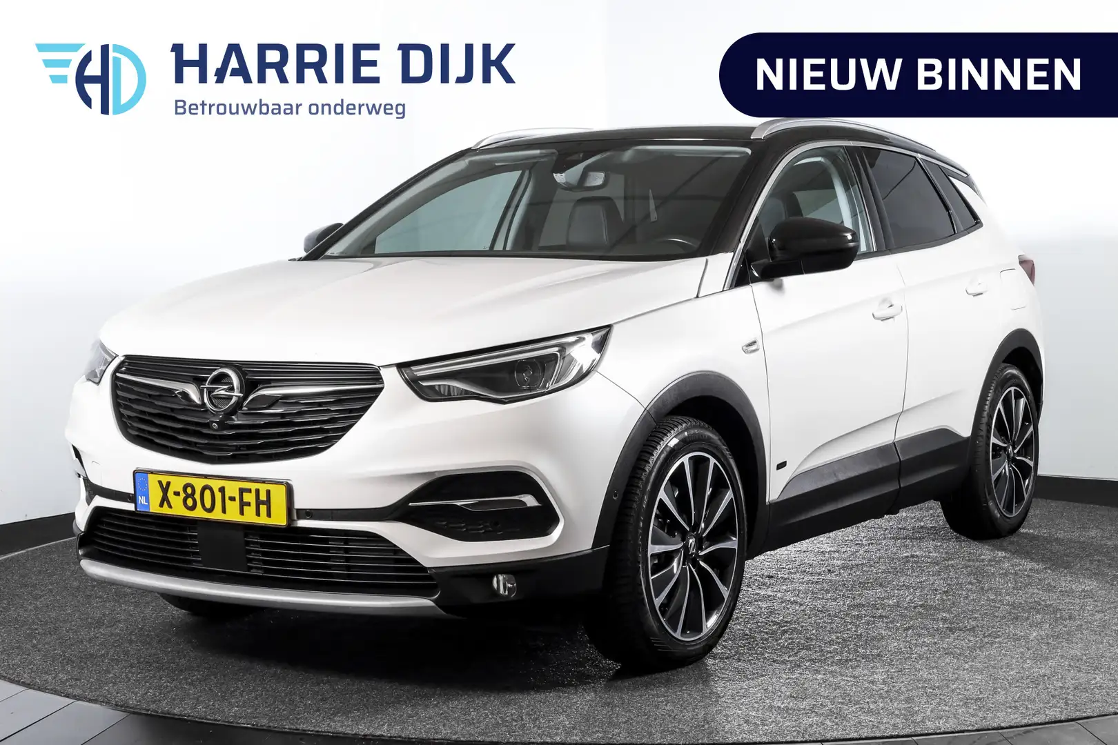 Opel Grandland X 1.6 Turbo Hybrid Ultimate - Automaat | Adapt. Crui Blanc - 1