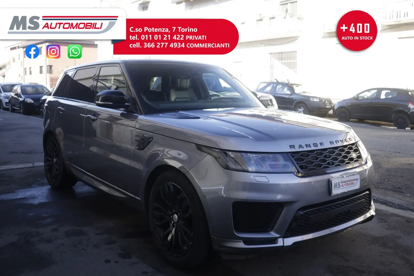 Land Rover Range Rover Sport Land Rover RR Sport Range Rover Sport 3.0 SDV6 24 Grigio - 1