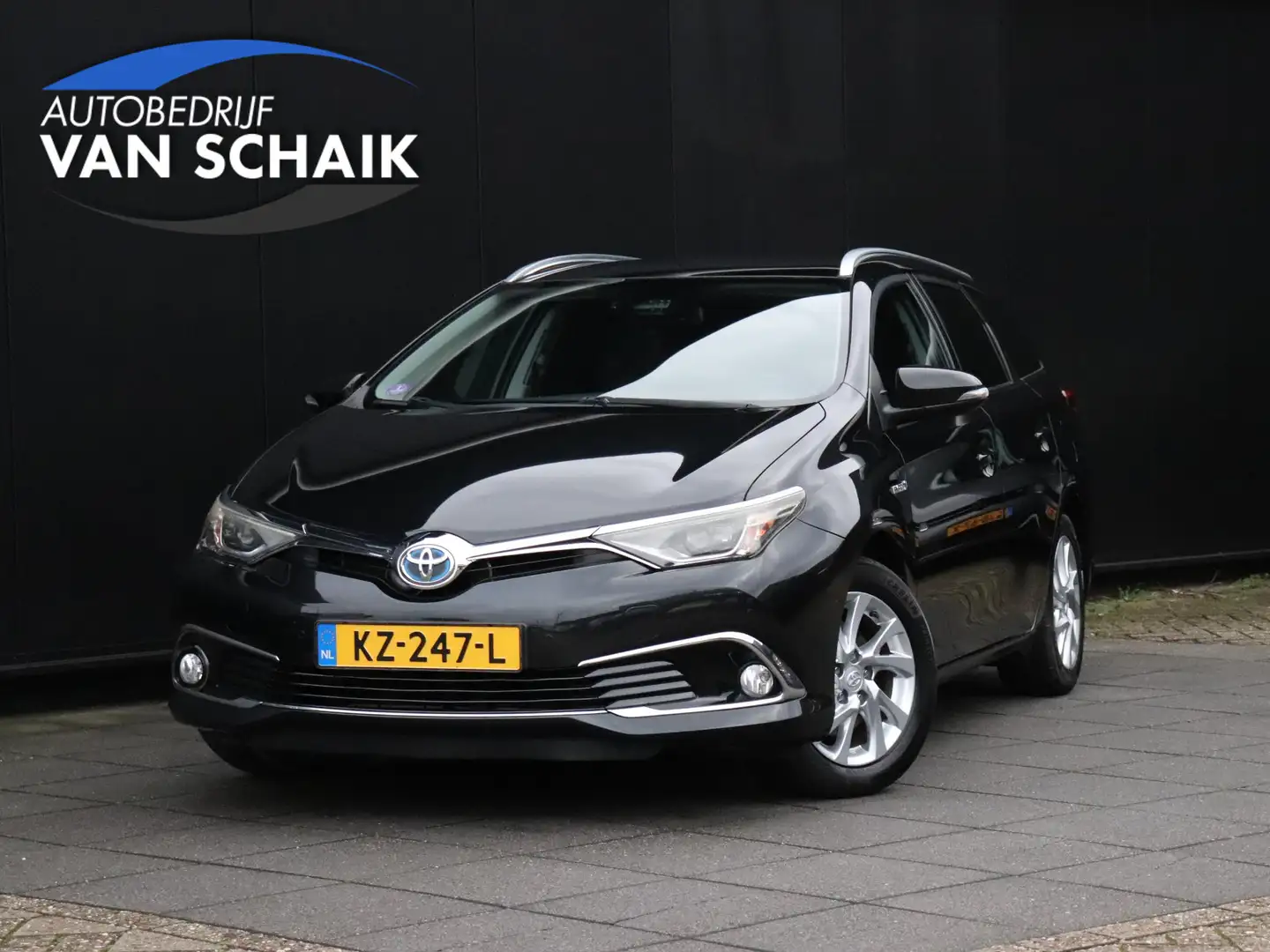 Toyota Auris Touring Sports 1.8 Hybrid Lease pro | PANO-DAK | S Zwart - 1