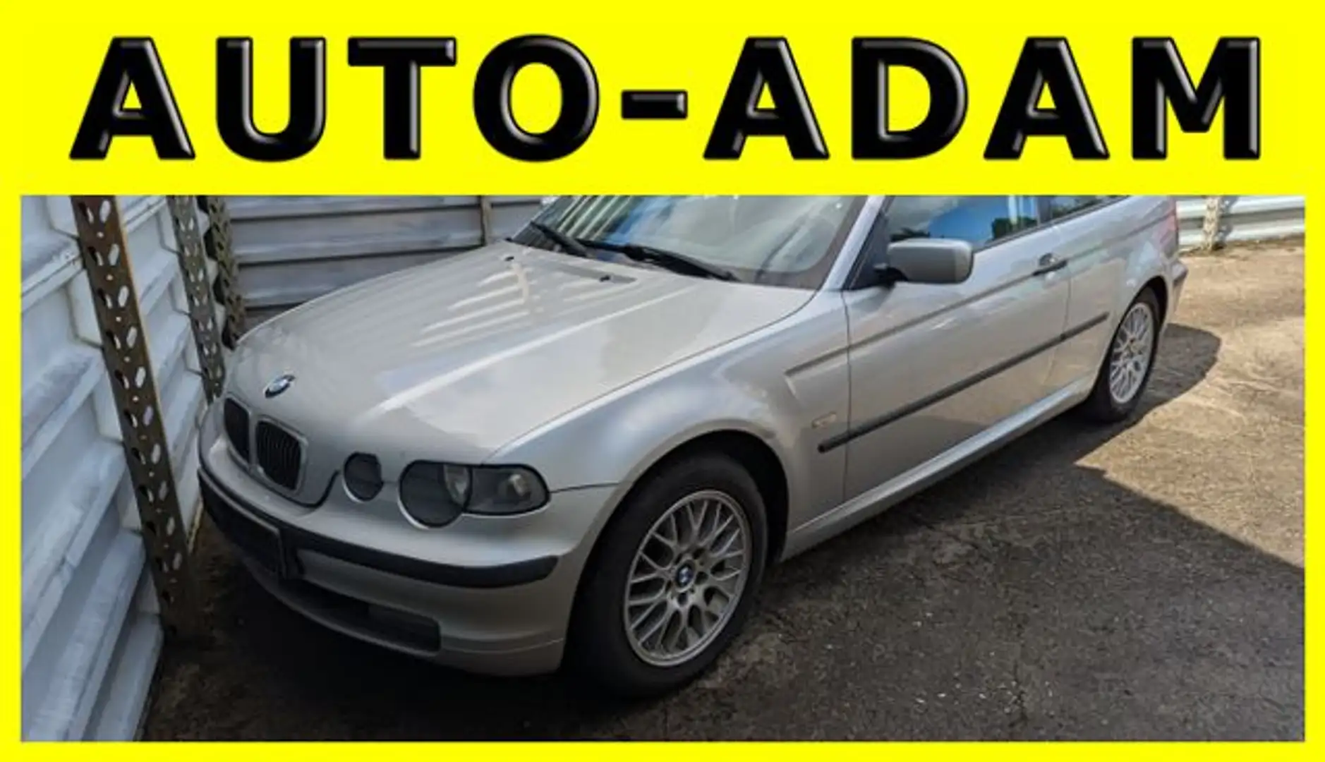 BMW 320 320t d compact*Klima*Alufelgen*Tüv:09/2026* Silber - 1
