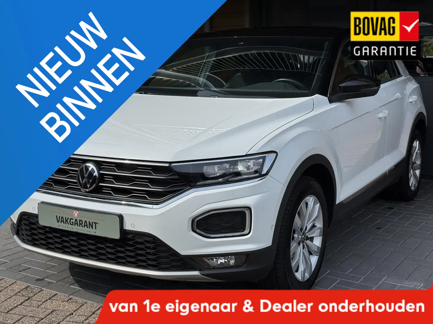 Volkswagen T-Roc 1.5 TSI Sport,Trekh,Cruise,App,Camera,Led, Blanc - 1