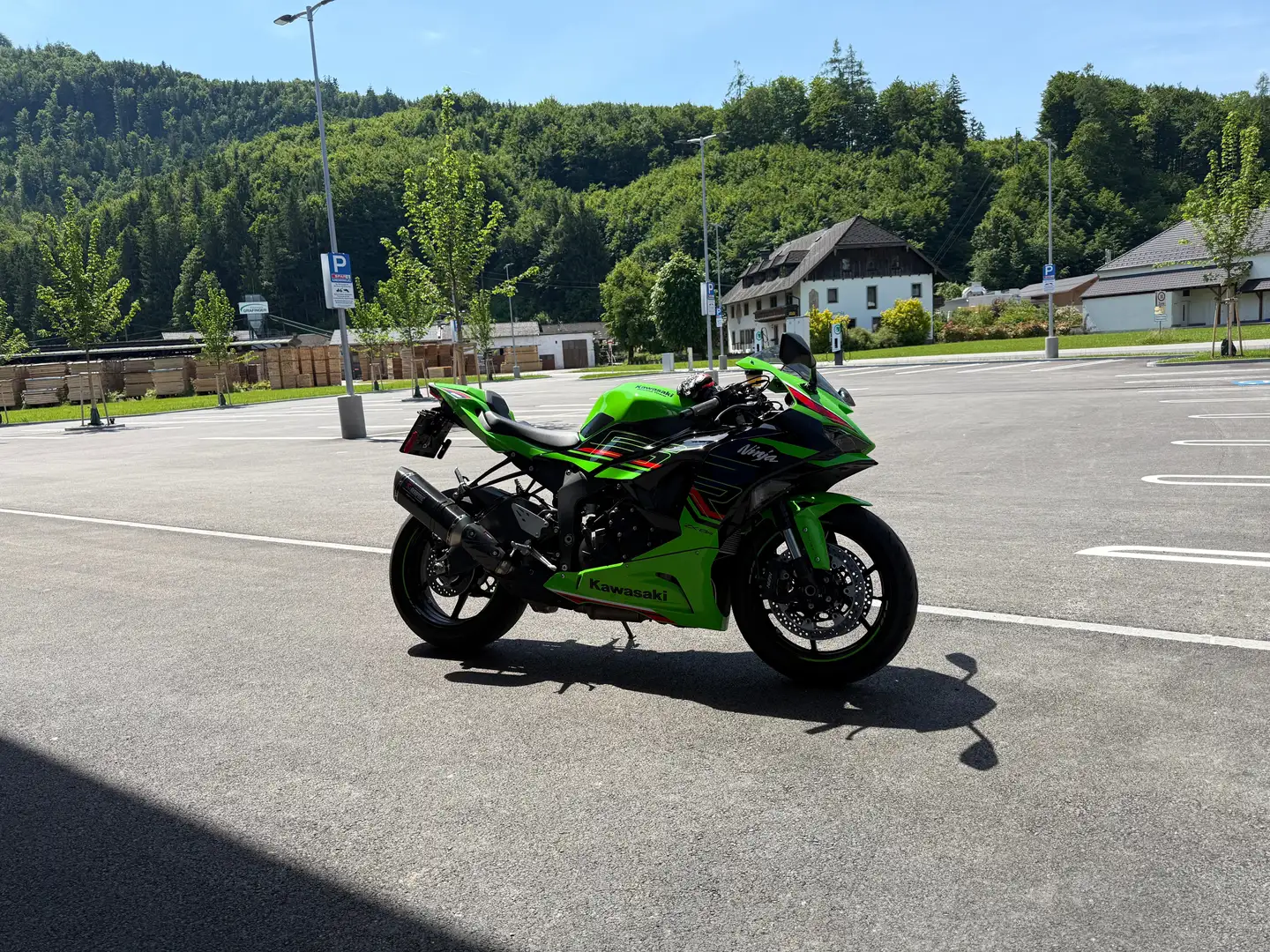 Kawasaki Ninja ZX-6R Verde - 2